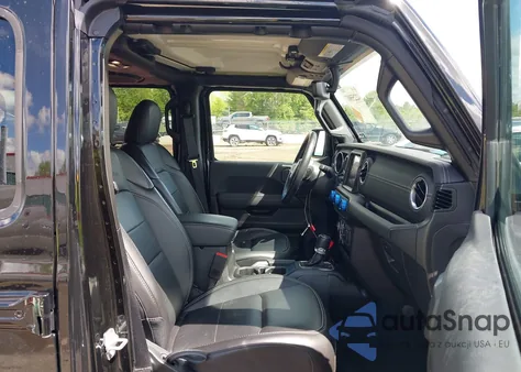 2022 Jeep Wrangler 4Xe Unlimited Sahara 4X4 из США, поврежденный, VIN 1C4JJXP69NW198960